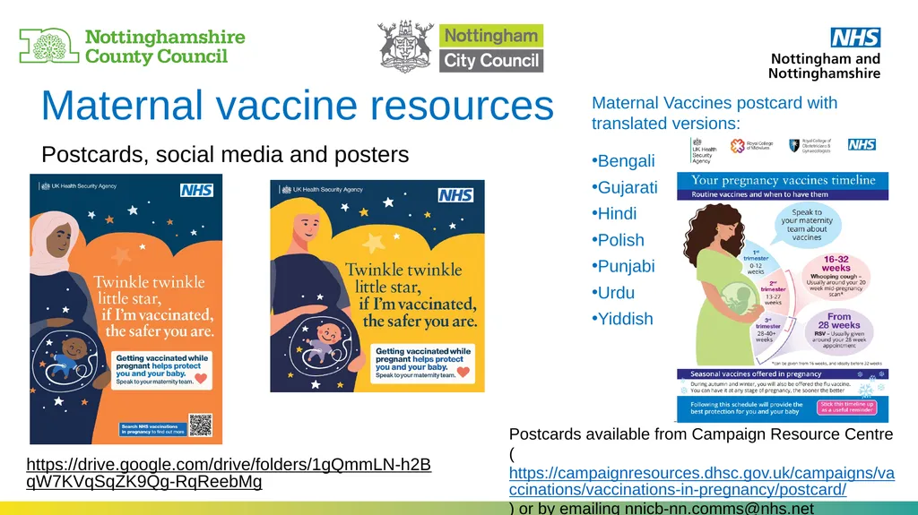Vaccination webinar For community leaders, - slide 13 of 21
