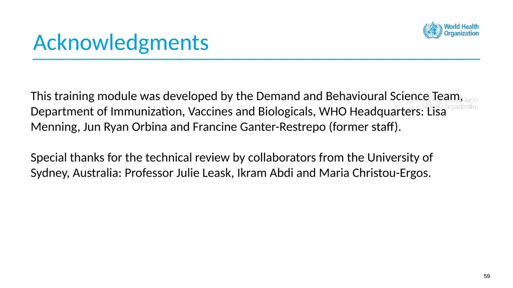 How to use this resource NOTES FOR FACILITATOR. - slide 59 of 59