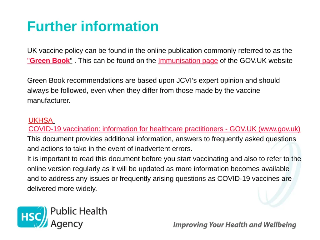 COVID-19 vaccination programme for adults - slide 81 of 82