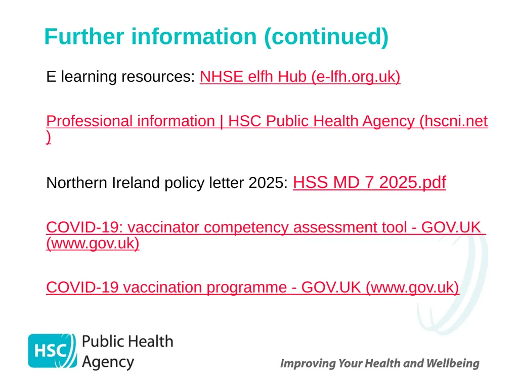 COVID-19 vaccination programme for adults - slide 82 of 82