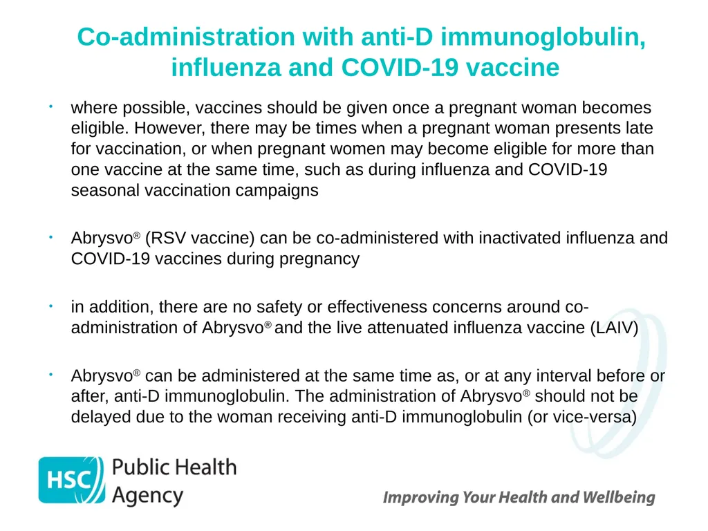 Respiratory syncytial virus (RSV) immunisation for - slide 34 of 39