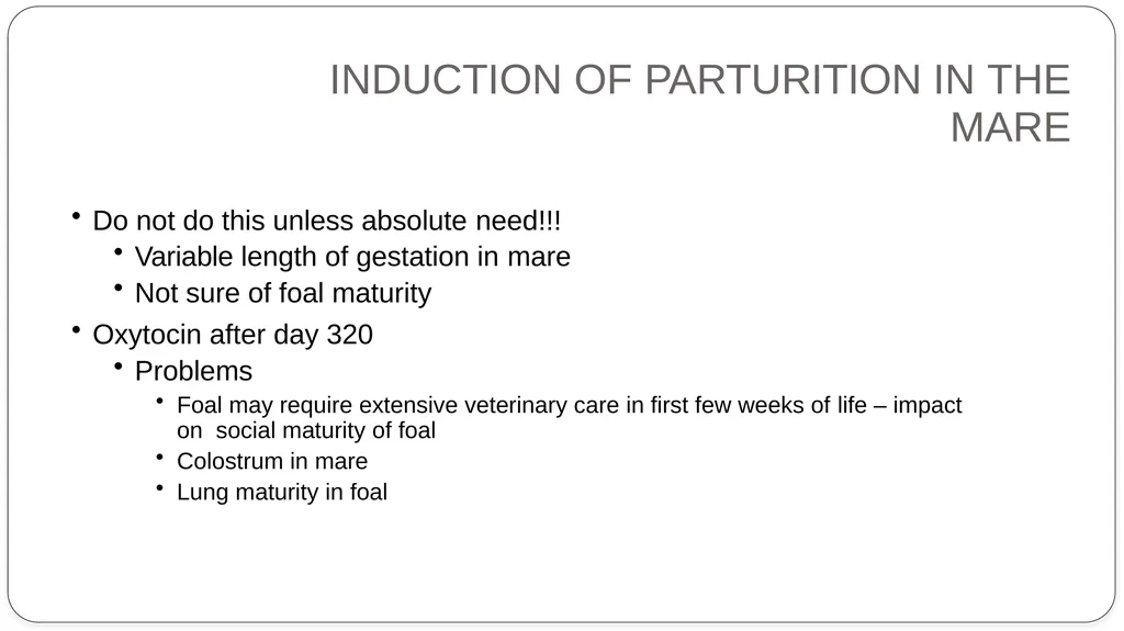 INDUCTION OF PARTURITION & ELECTIVE TERMINATION OF - slide 16 of 28