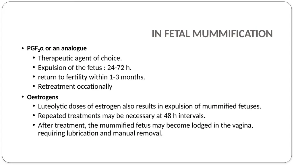 INDUCTION OF PARTURITION & ELECTIVE TERMINATION OF - slide 24 of 28