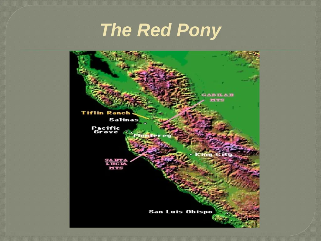 John steinbeck The Red Pony John Ernst Steinbeck - slide 5 of 20