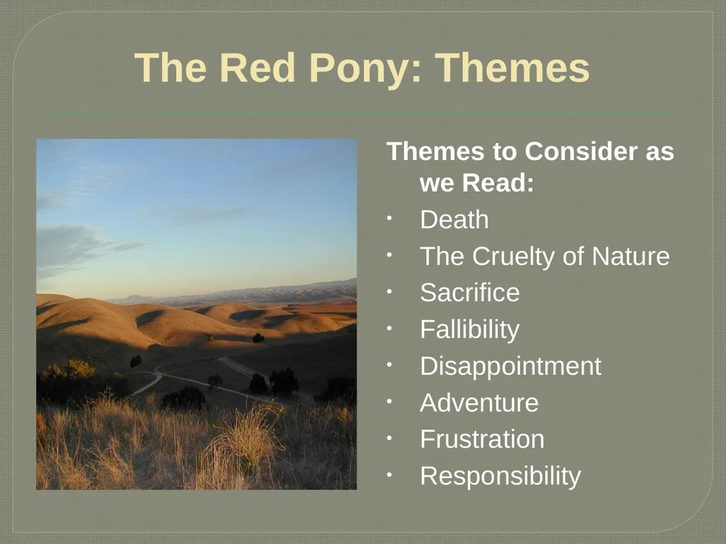 John steinbeck The Red Pony John Ernst Steinbeck - slide 20 of 20