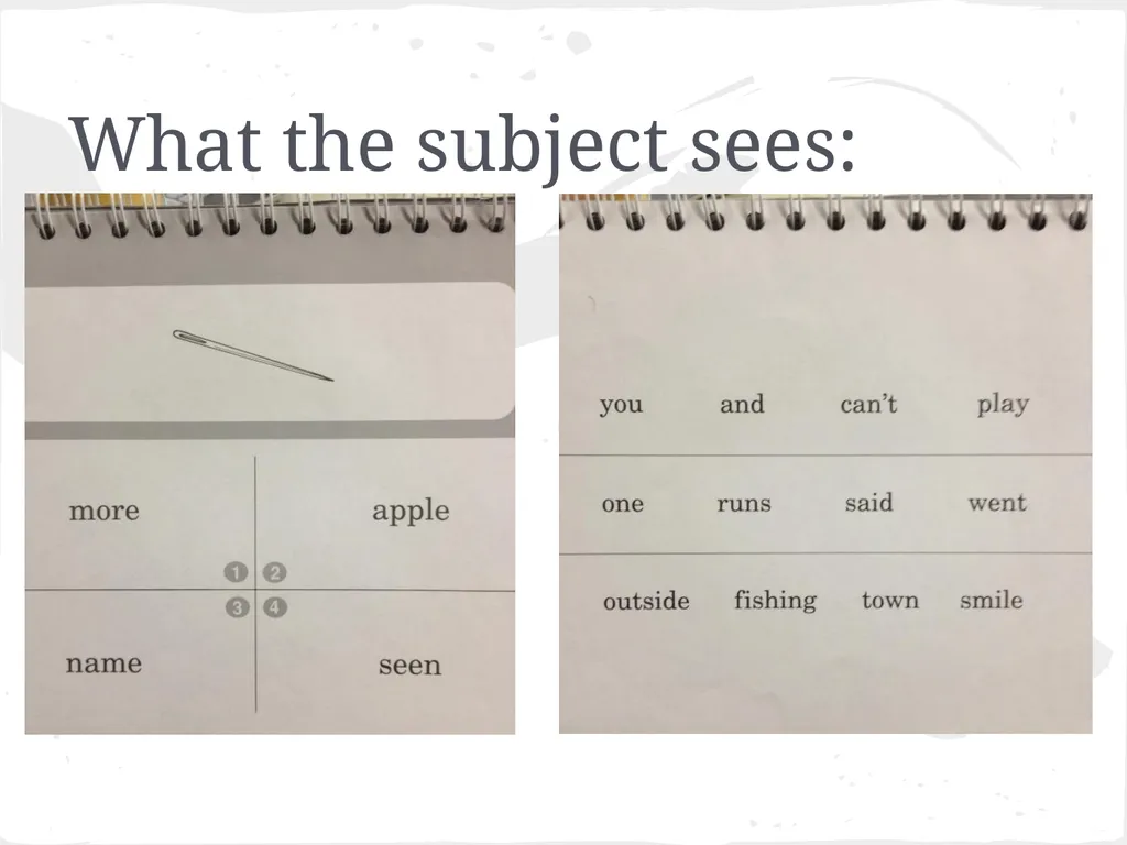Peabody Individual Achievement Test- Revised - slide 5 of 14