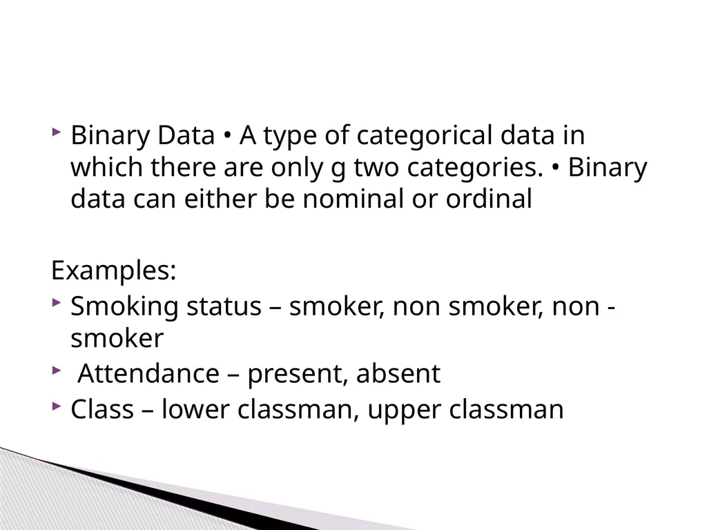 discrete secondary Categorical primary Numerical - slide 12 of 20