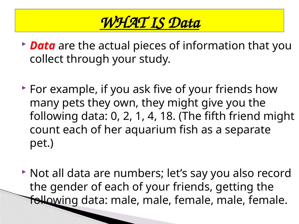 discrete secondary Categorical primary Numerical - slide 3 of 20