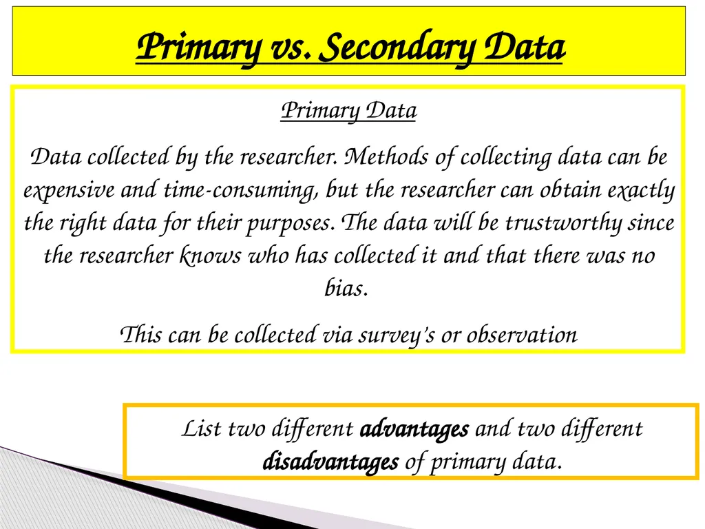 discrete secondary Categorical primary Numerical - slide 18 of 20