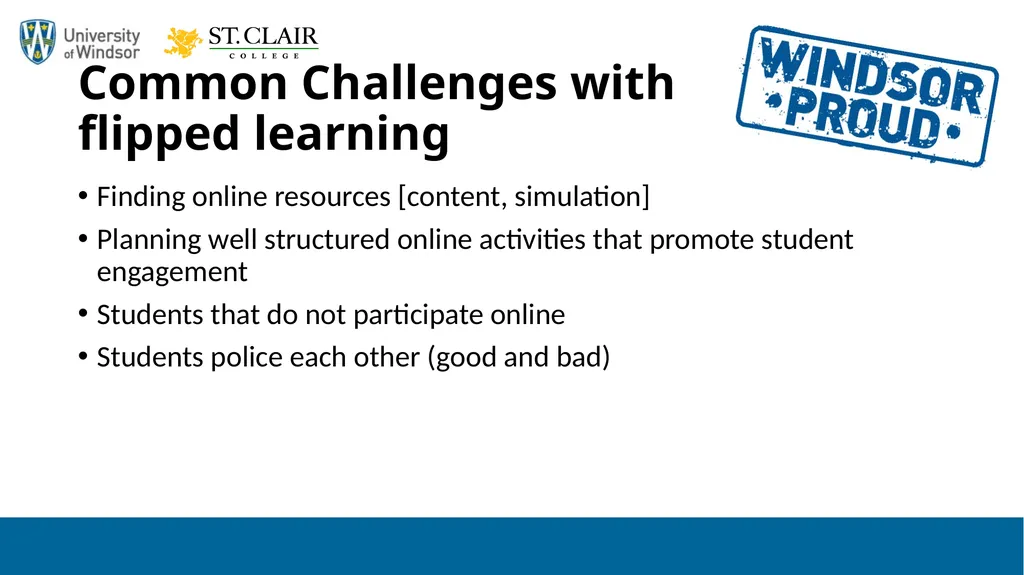 The Flipped Online Classroom A Strategy for - slide 25 of 33