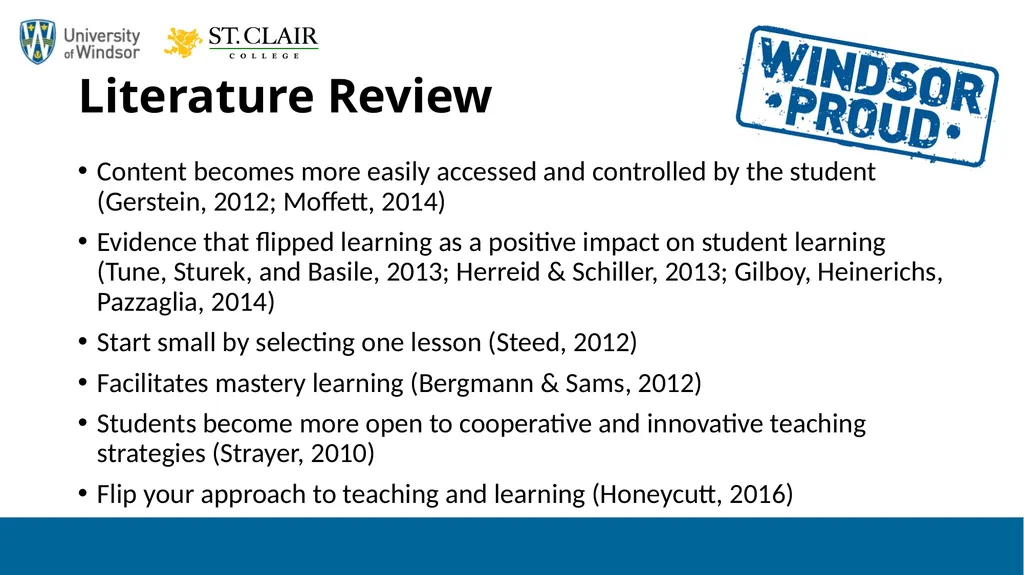The Flipped Online Classroom A Strategy for - slide 7 of 33
