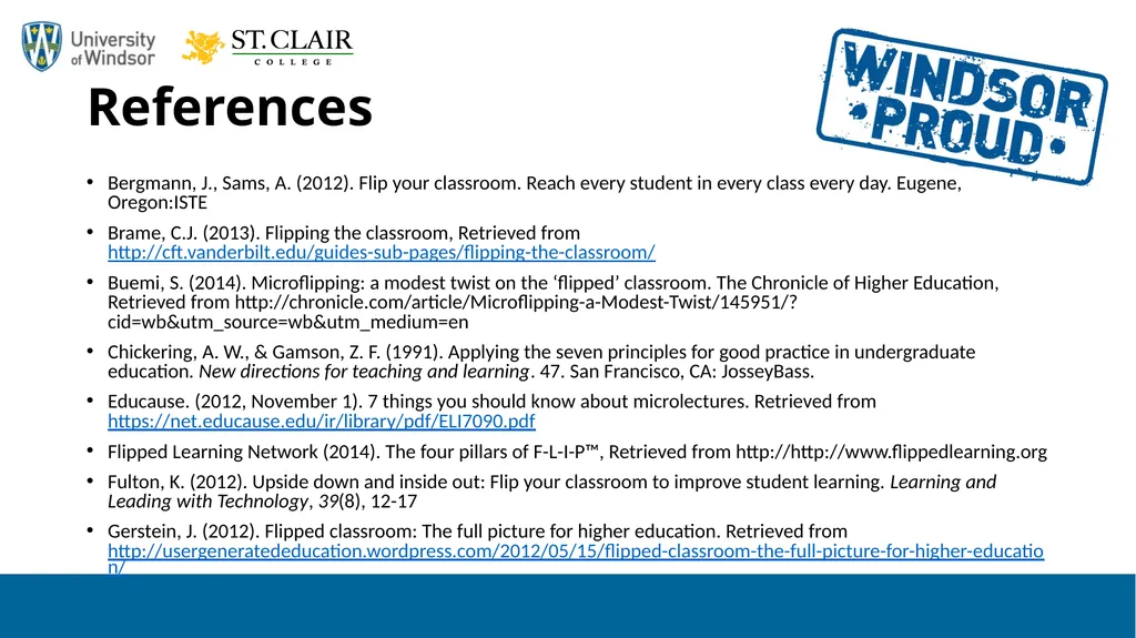 The Flipped Online Classroom A Strategy for - slide 30 of 33