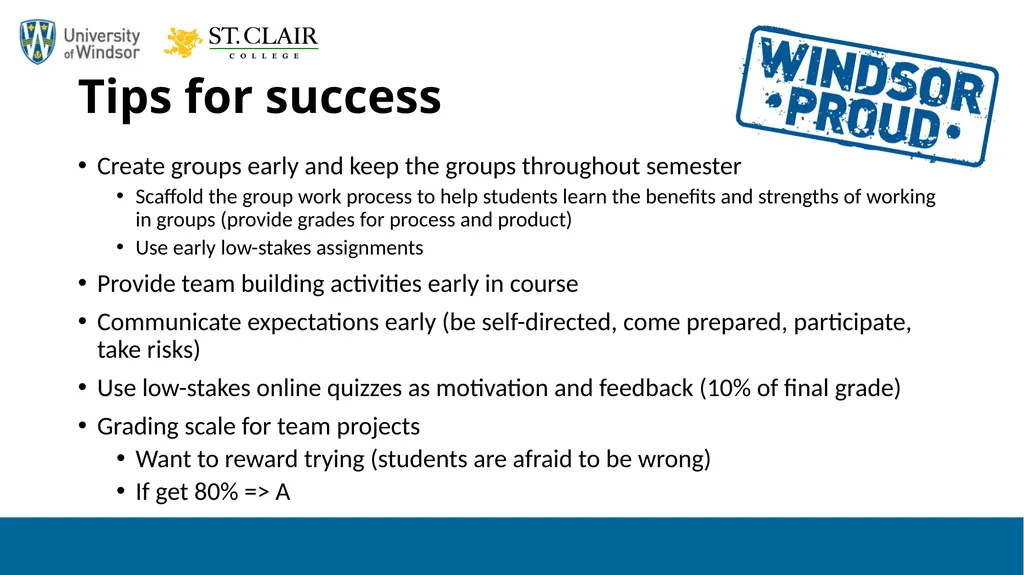 The Flipped Online Classroom A Strategy for - slide 27 of 33