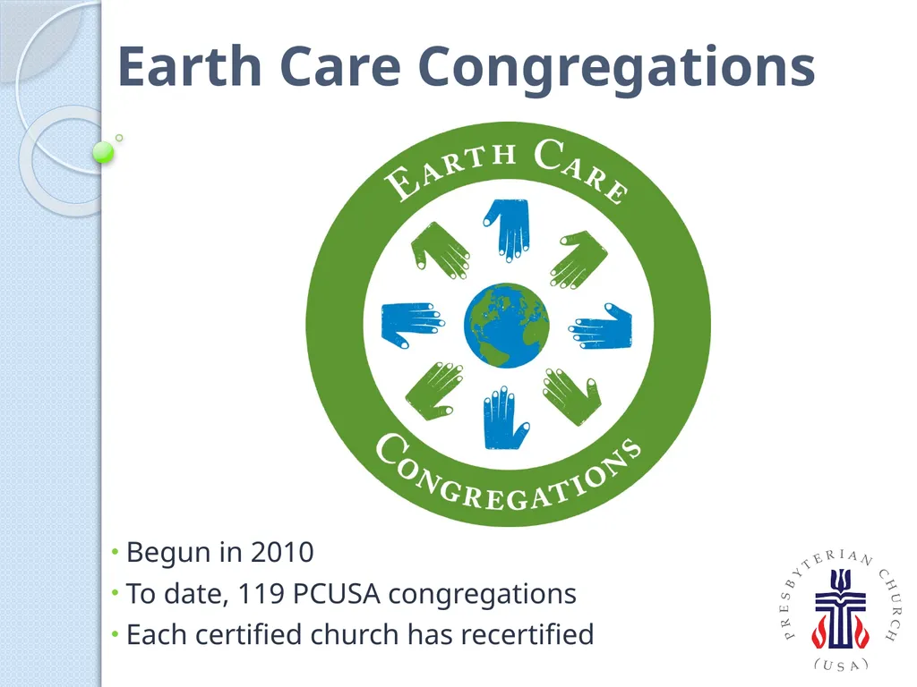 PC(USA) Environmental Ministries - slide 4 of 34