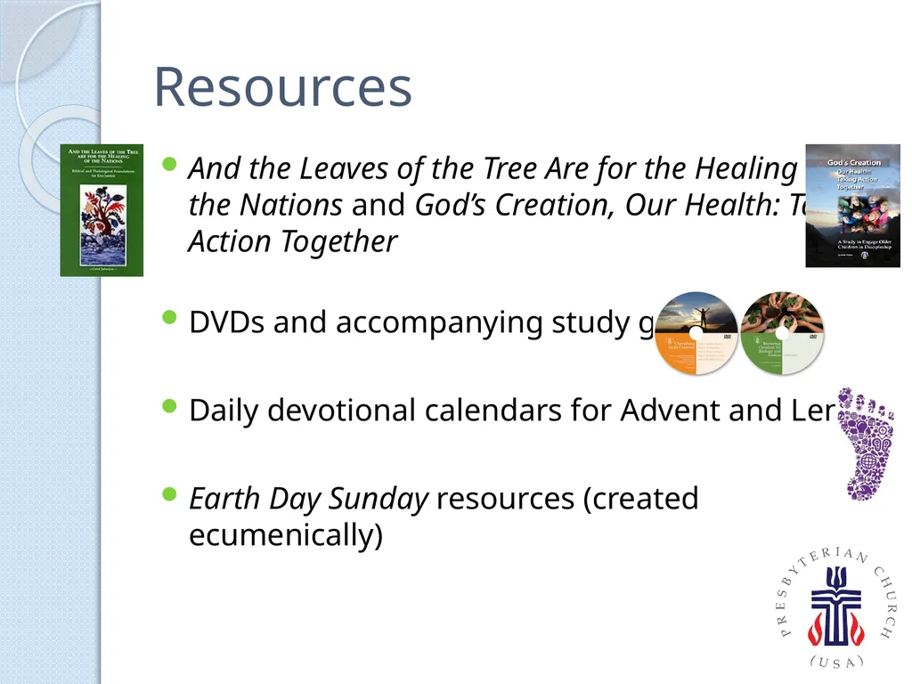 PC(USA) Environmental Ministries - slide 2 of 34