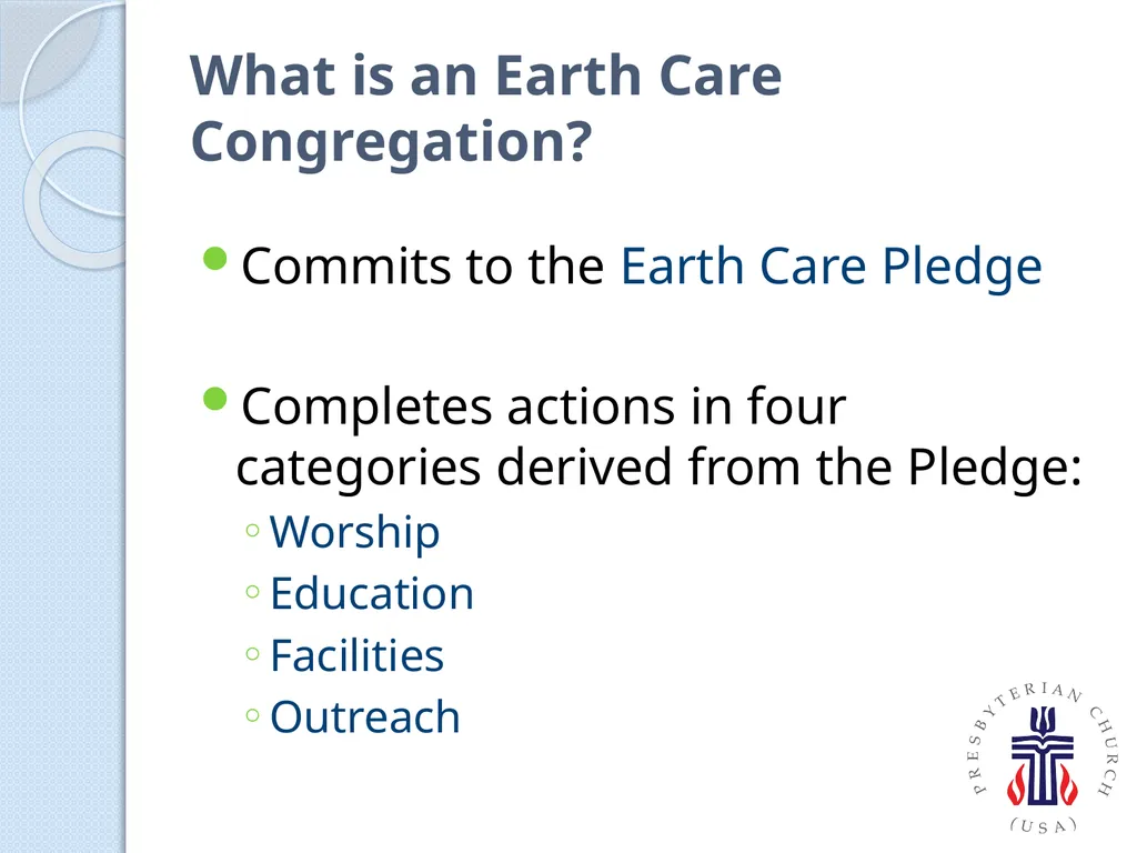 PC(USA) Environmental Ministries - slide 10 of 34