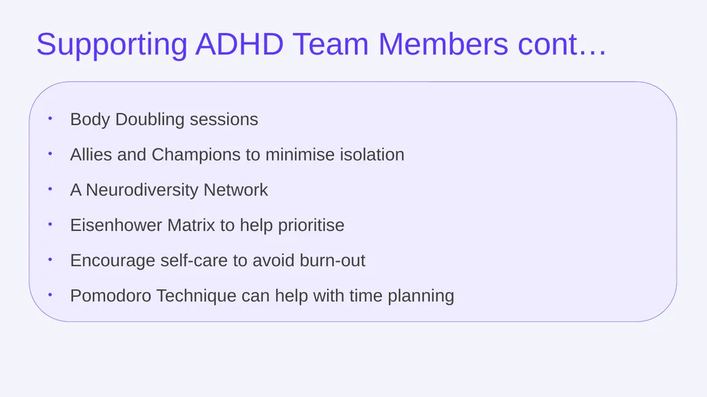 A Deep Dive into ADHD (Attention Hyperactivity - slide 23 of 25