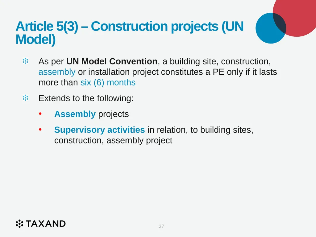 The Permanent Establishment Concept Taxand Asia - slide 27 of 68