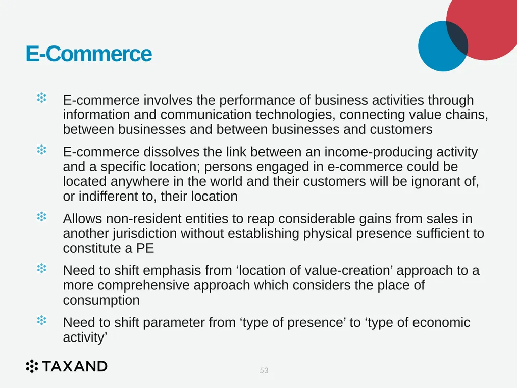 The Permanent Establishment Concept Taxand Asia - slide 53 of 68