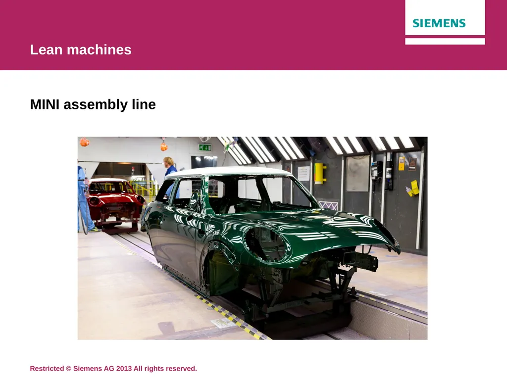 Topic 17: Lean machines Siemens Education Lean - slide 7 of 12