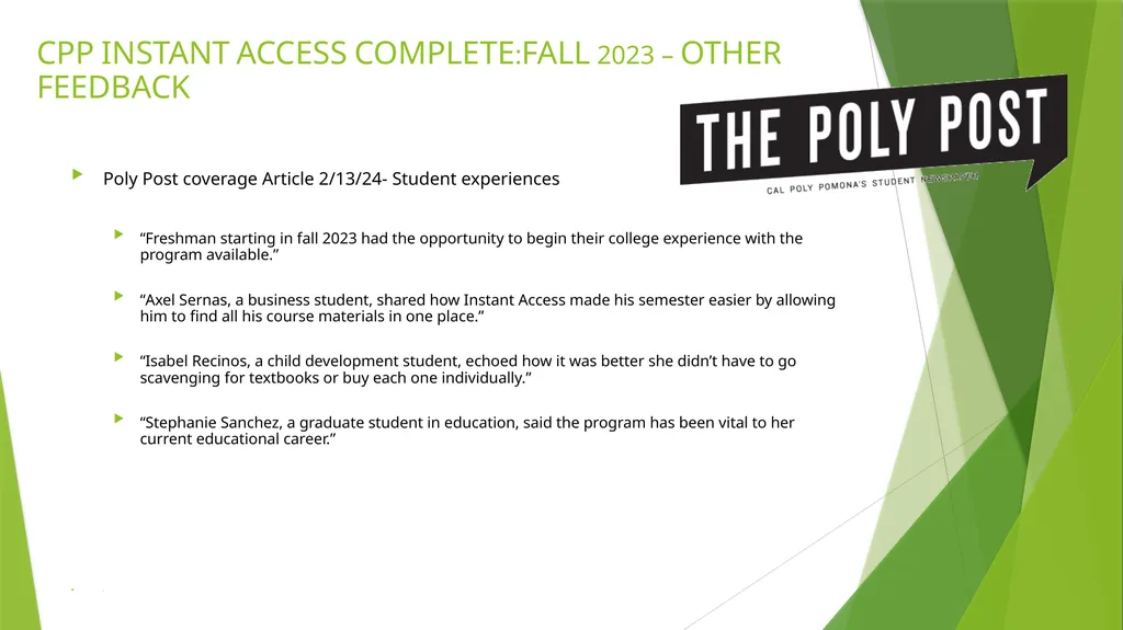 INSTANT ACCESS COMPLETE AY 23-24 PROGRAM RESULTS & - slide 17 of 19