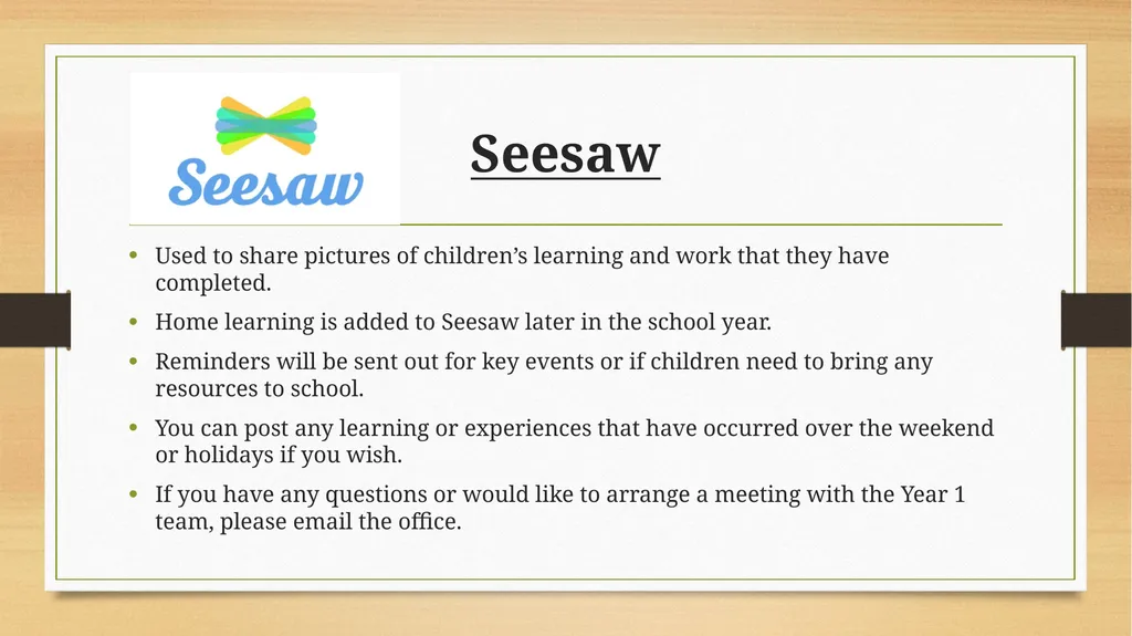 All about Year 1 Year 1 Team Mrs Danish – - slide 8 of 10