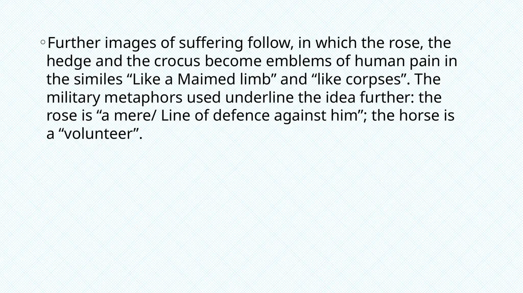 Eavan Boland – War Horse The violence in Northern - slide 6 of 12