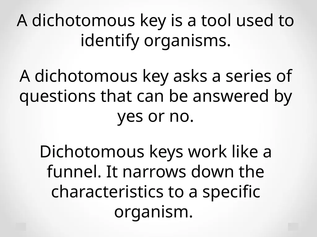 Classification Essential Question: How do - slide 15 of 43