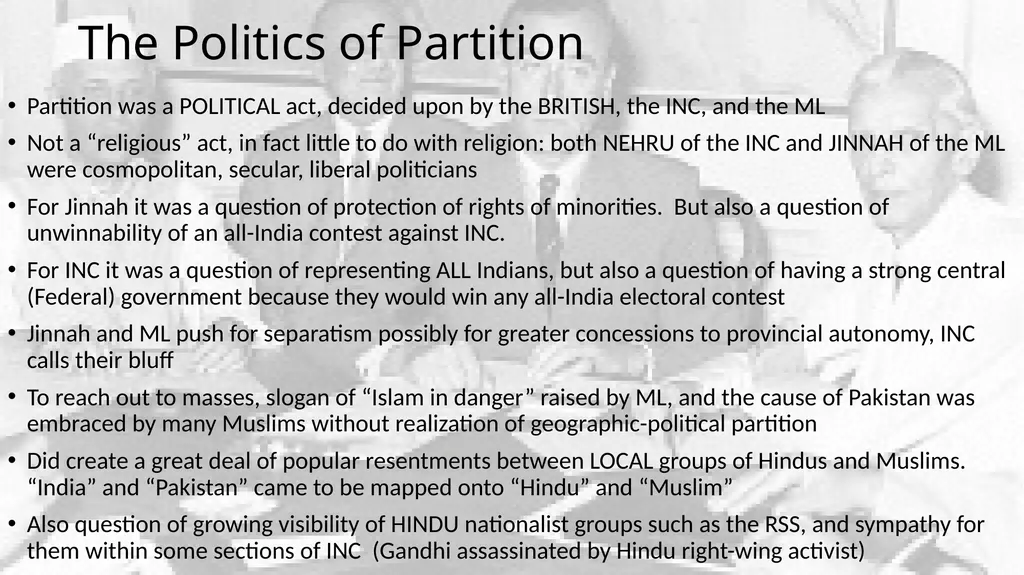 Part III: Consequences of Nationalism (1) Start - slide 9 of 13