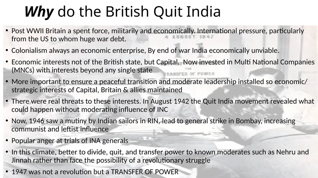 Part III: Consequences of Nationalism (1) Start - slide 10 of 13