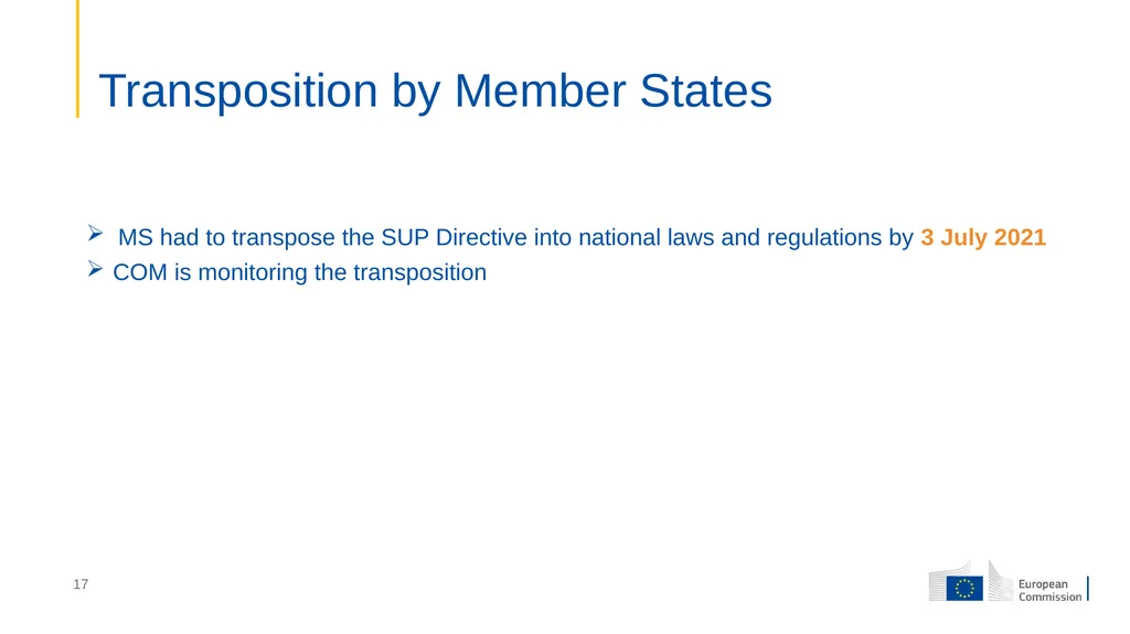 Single-Use Plastics Directive (EU) 2019/904 Free - slide 17 of 20
