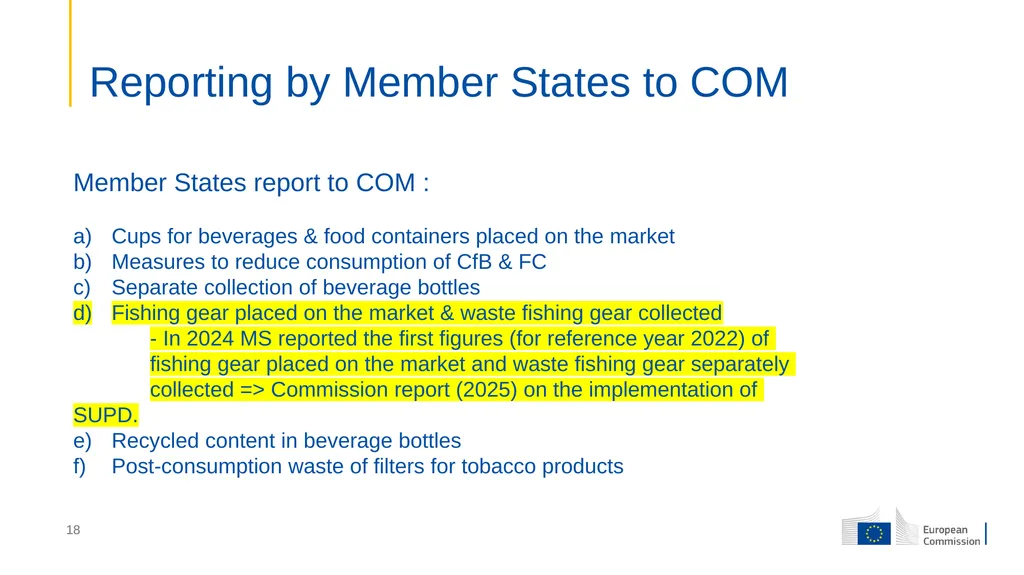 Single-Use Plastics Directive (EU) 2019/904 Free - slide 18 of 20