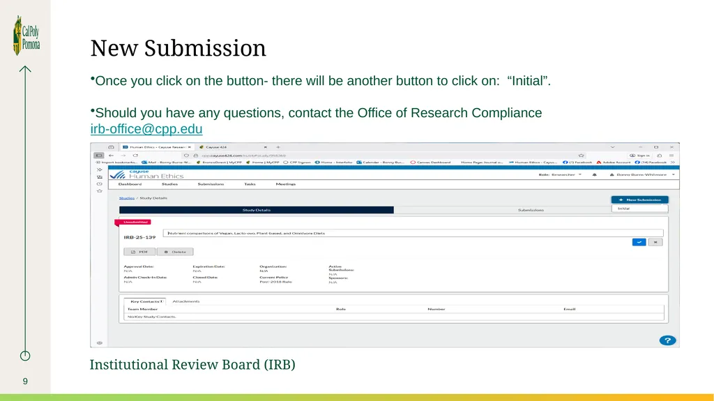 --- Cayuse Protocol Walkthrough ---- Presented by - slide 9 of 19