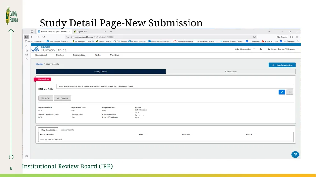 --- Cayuse Protocol Walkthrough ---- Presented by - slide 8 of 19