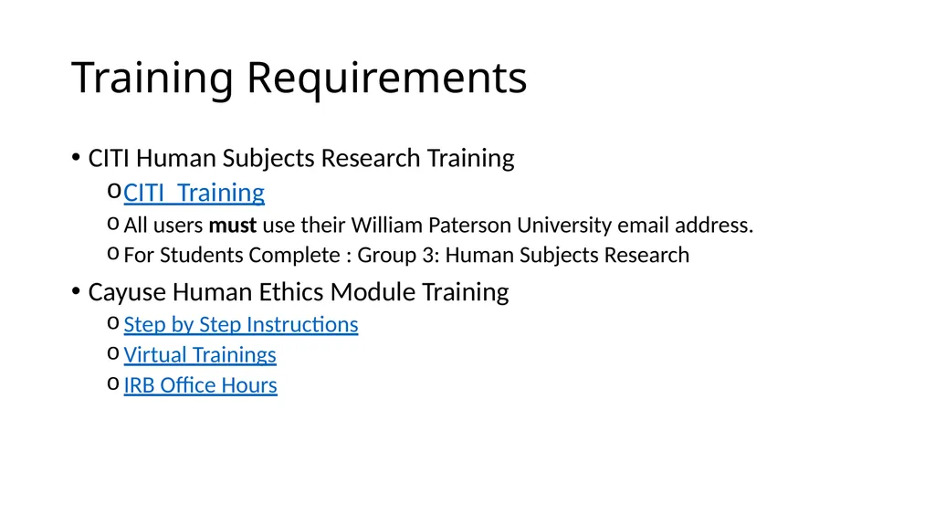 WELCOME IRB Basics for Students Kate Boschert - slide 8 of 27