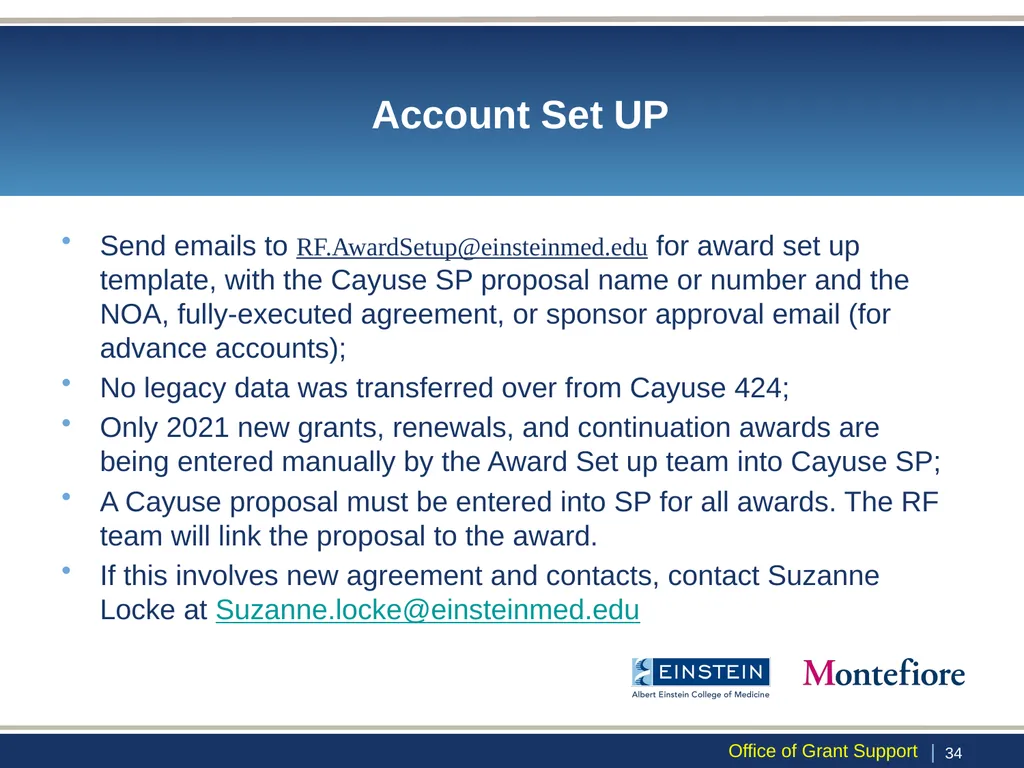 All About Cayuse: Portals for Grant Proposal - slide 34 of 39