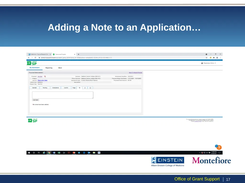 All About Cayuse: Portals for Grant Proposal - slide 17 of 39