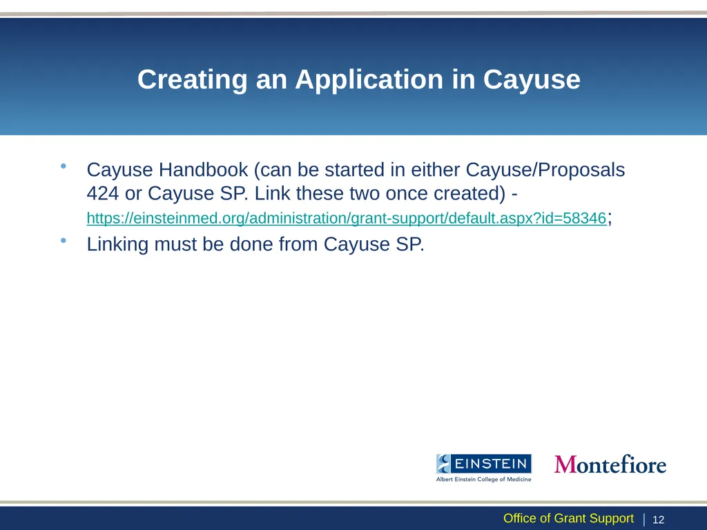 All About Cayuse: Portals for Grant Proposal - slide 12 of 39