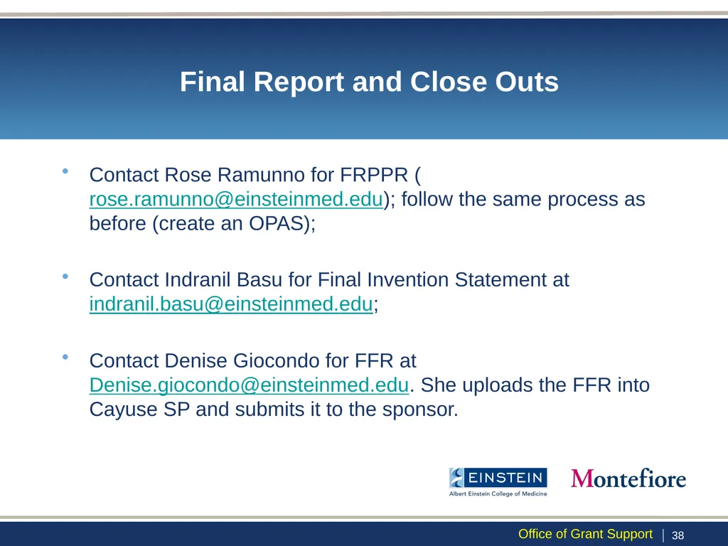 All About Cayuse: Portals for Grant Proposal - slide 38 of 39