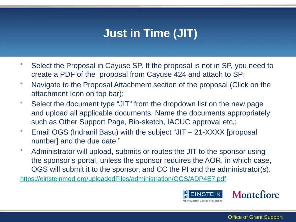 All About Cayuse: Portals for Grant Proposal - slide 33 of 39