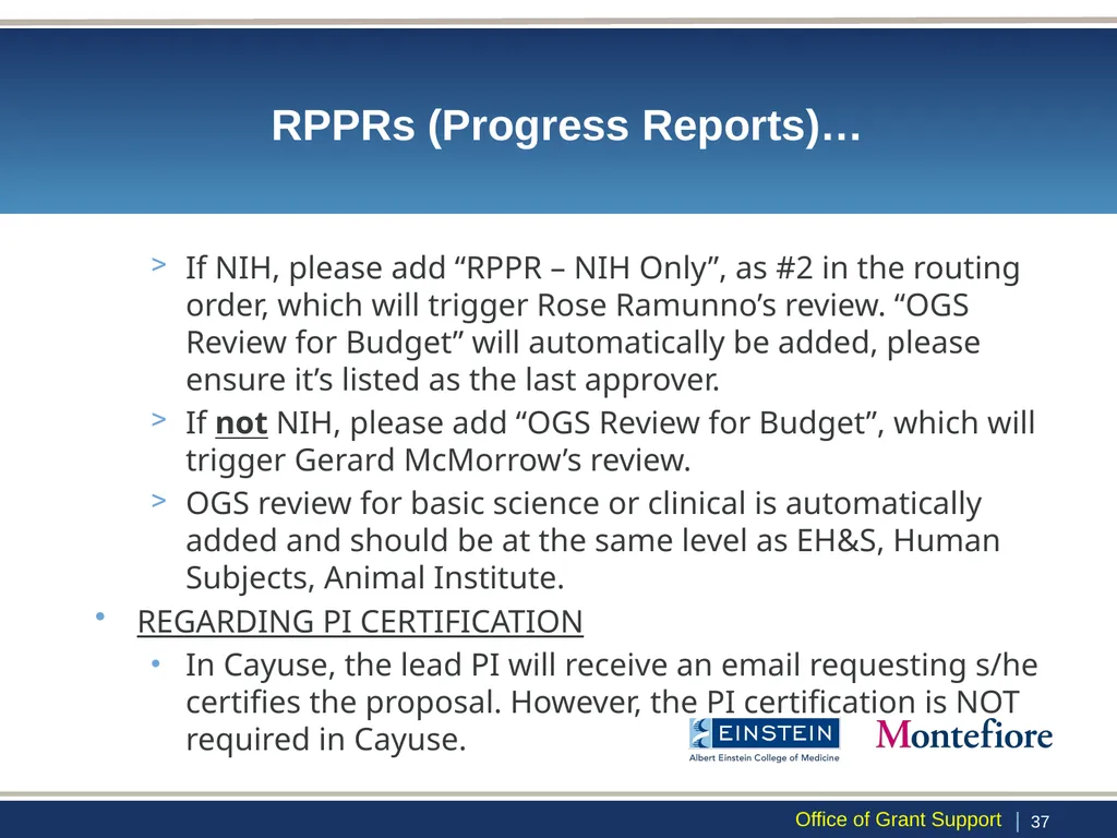 All About Cayuse: Portals for Grant Proposal - slide 37 of 39