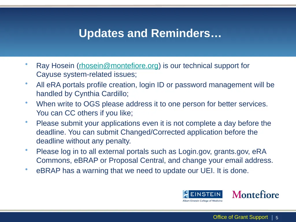 All About Cayuse: Portals for Grant Proposal - slide 5 of 39
