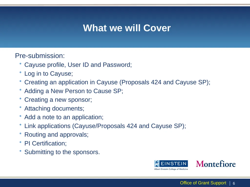 All About Cayuse: Portals for Grant Proposal - slide 6 of 39