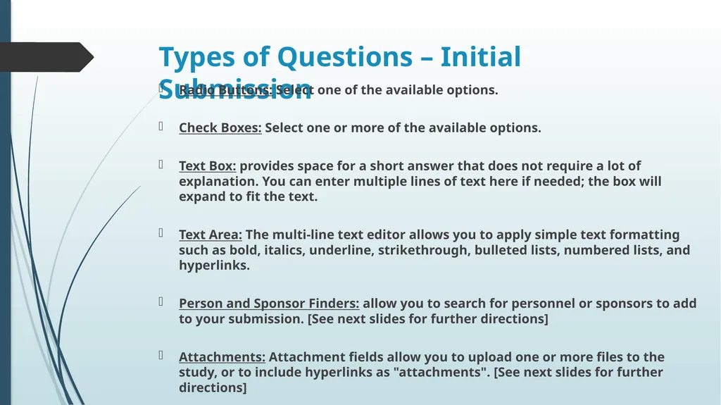 Cayuse IRB Training Sharla Miles, M.Ed., CIP - slide 12 of 27