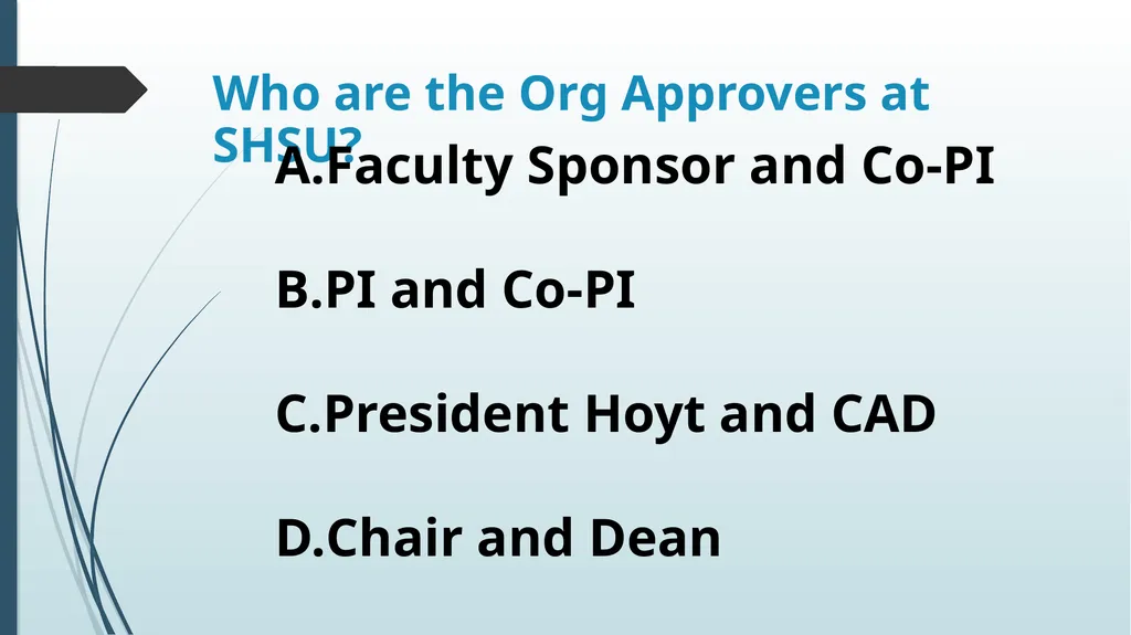 Cayuse IRB Training Sharla Miles, M.Ed., CIP - slide 23 of 27