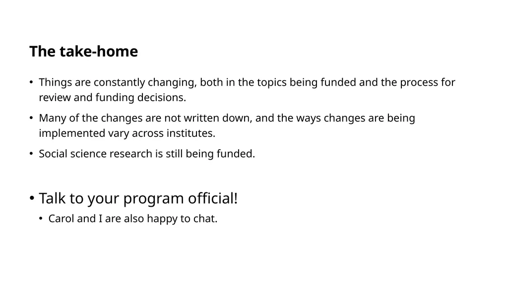 What’s new at NIH (with special attention to - slide 3 of 17