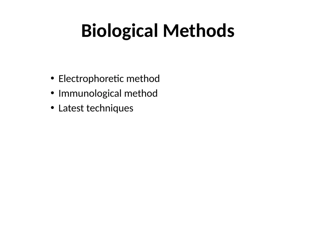 Unit III: Meat adulteration and substitution (Part - slide 7 of 7