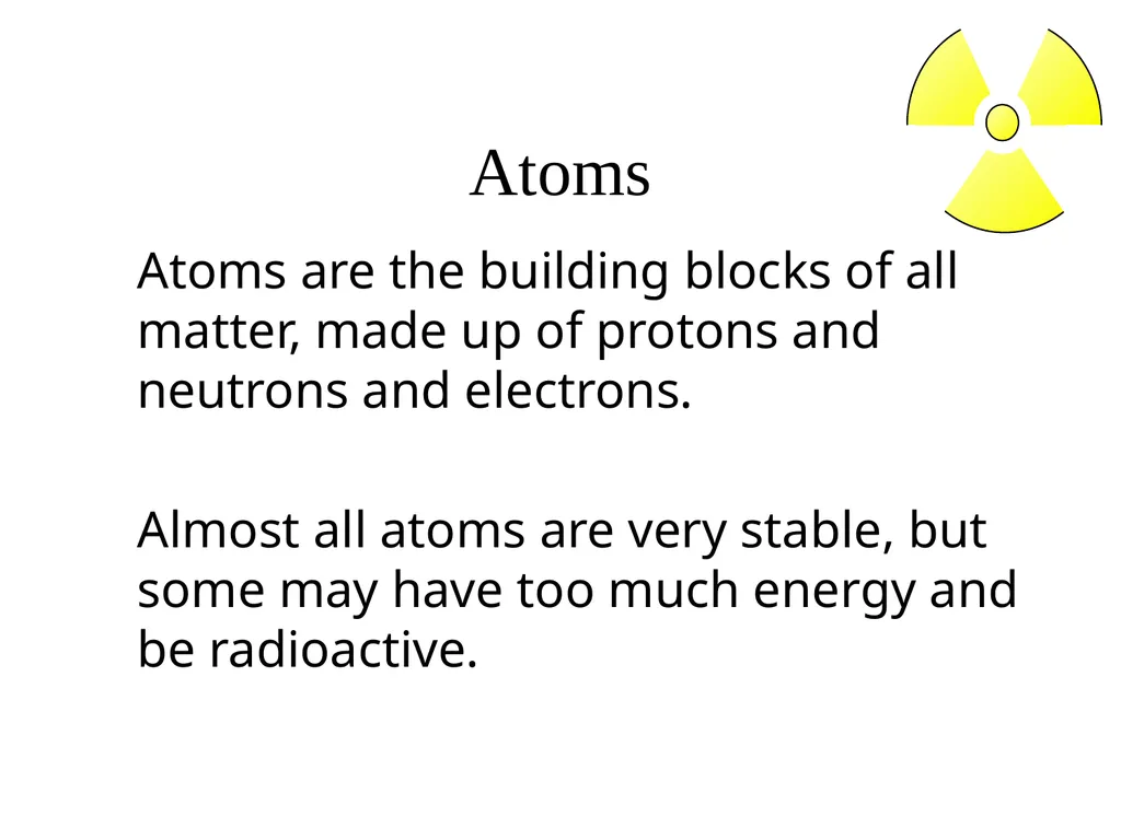 Radiation: Energy in transit, either particulate - slide 17 of 80