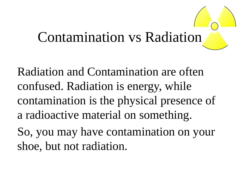 Radiation: Energy in transit, either particulate - slide 22 of 80