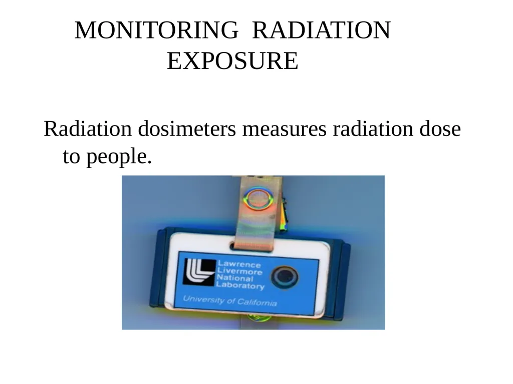 Radiation: Energy in transit, either particulate - slide 60 of 80
